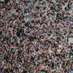 Crowd-gathering-to-the-Al-Tahrir-place-in-Cairo-Arabic-spring-revolution-This-crowd-is